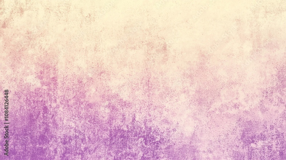 Poster purple and beige grunge background creating a beautiful gradient effect, perfect for adding a vintag