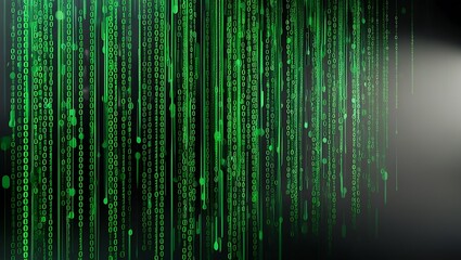 Binary Code Background representing Data, Encryption, Technology, Security, Modernity