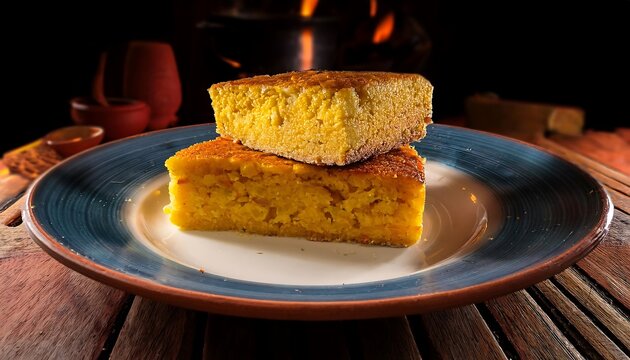  Paraguayan sopa paraguaya is a dense cornbread made with cheese onions and corn served slic_1(617)