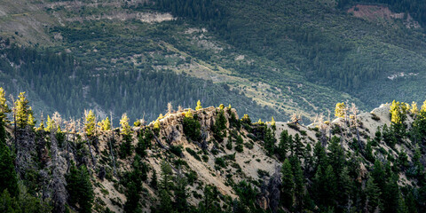 Morgenstimmung in den Bergen, Colorado