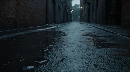 Fototapeta premium night city street