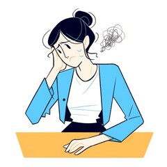 Women Stressed by Work Generative AI