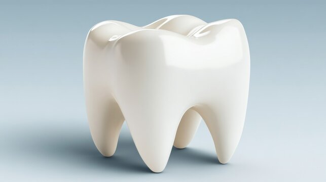 A close up of a tooth with the top of the tooth missing