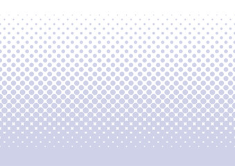 繋げて延長が可能なパステルカラーのハーフトーンドットグラデーションの背景パターン