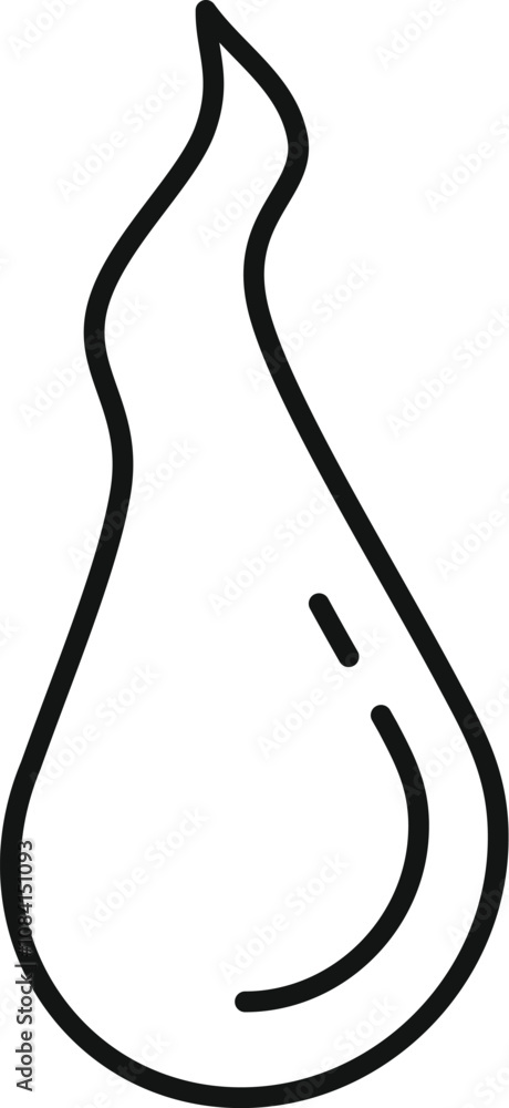 Poster black ink drop splashing down, creating dynamic movement