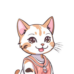 Obraz premium cat lover, cat vector , cat driving , cat cool