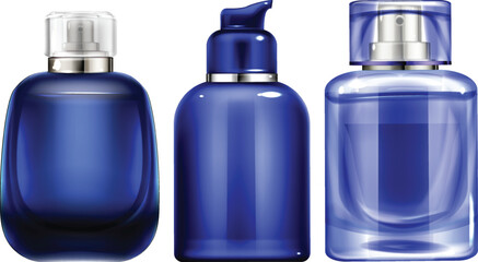 bottle of perfume isolated © pishu Studio