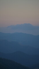 Fototapeta premium fog in the mountains