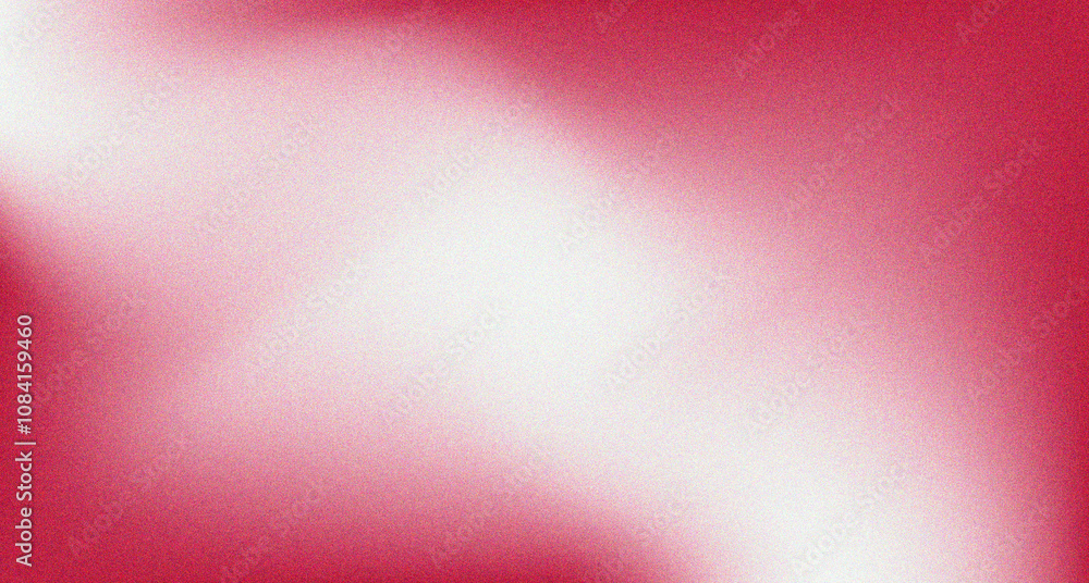 Poster pink white gradient background, grainy texture smooth color gradient noise texture, copy space for d
