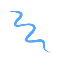 Fototapeta premium Creek line vector