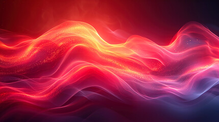 Obraz premium Red and black motion soft lines abstract background 