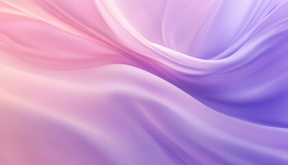 Obraz premium Abstract background with soft pink and purple flowing fabric.