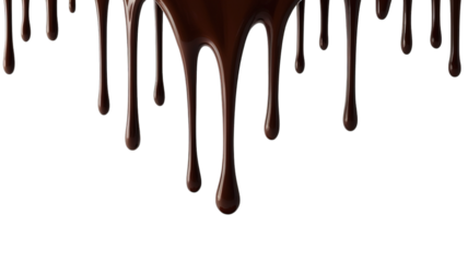 melted chocolate (png)