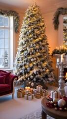 decorated christmas tree