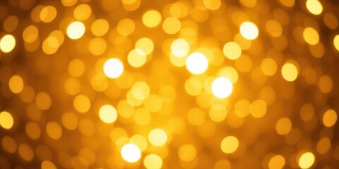 Obraz premium Shimmering golden background with bright glowing lights, decor