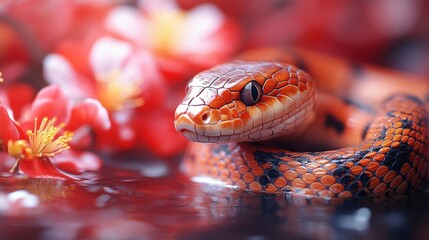 Obraz premium Year of the Snake feng shui tips for enhancing luck and prosperity