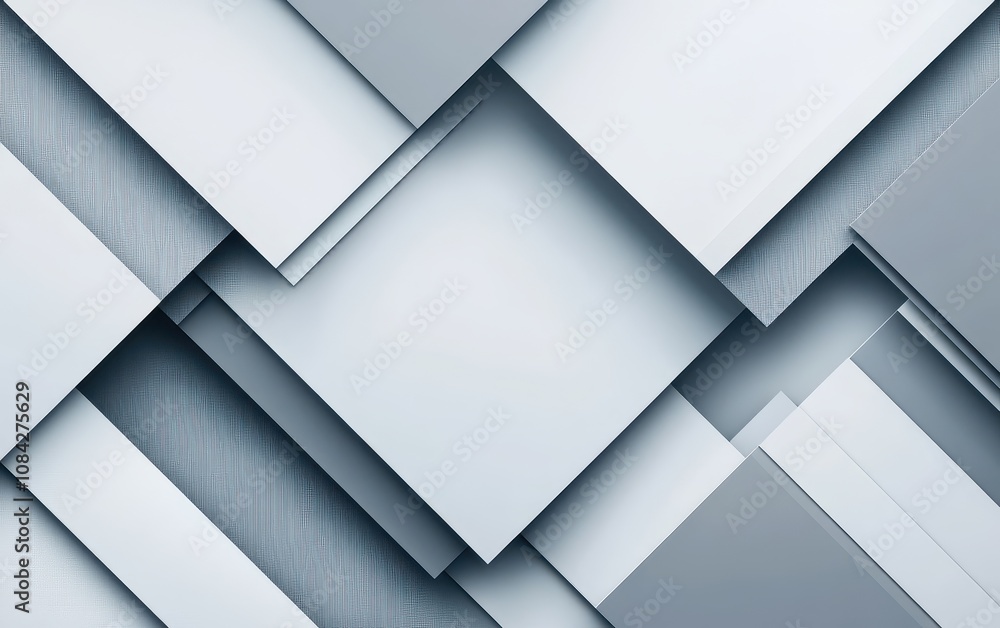 Poster modern abstract background with layered geometric shapes and textures in soft gray tones for creativ