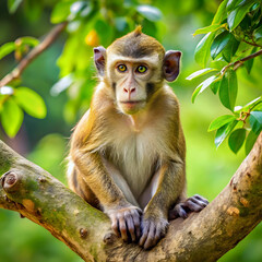 Obraz premium monkey in jungle