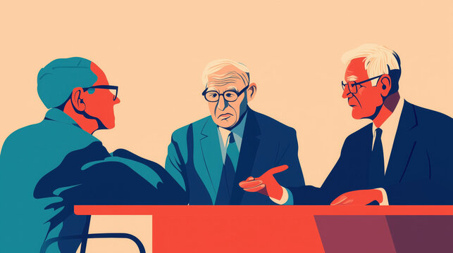 seniors, old workers, retirement, financial freedom, wise, wisdom, loyalty, loyal colleagues, years of service, baby boomers, Gen X