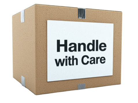 Careful Handling Required for Package Delivery