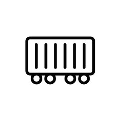 Truck icon symbol vector illustration
