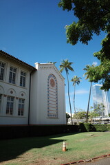 Obraz premium hawaii, waikiki, honolulu, summer, USA, america, travel, architecture, design, style