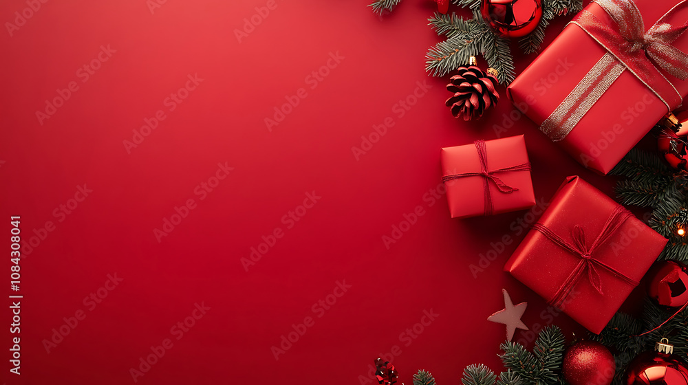 Poster red cyber monday background with empty space for text red cyber monday background with empty space f