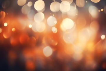 Obraz premium Night Light Bokeh Background, Bokeh Lights Background, Abstract blurred background, Night Bokeh Effect Background, Bokeh Wallpaper, Bokeh Background, AI Generative