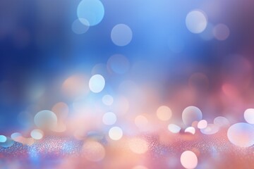 Obraz premium Bokeh Background, Bokeh Wallpaper, Iridescent Bokeh Wallpaper, Iridescent Bokeh Background, Iridescent Blur Background, Defocused Bokeh Background, Fantasy galaxy texture, AI Generative