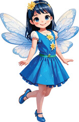 Cute cartoon child icon design