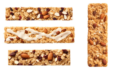 Pack de barritas de cereales y frutos secos.