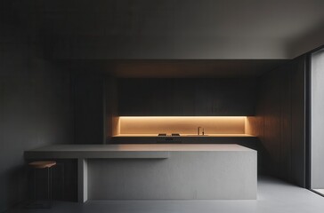 Modern kitchen with gray cabinets and white countertop, gray cabinet doors with white countertop and beige countertop