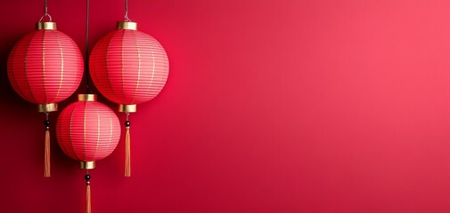 Obraz premium During this festive season, the enchanting glow of lanterns serves as a beacon of hope and happiness, inspiring everyone to embrace the spirit of togetherness and new beginnings.