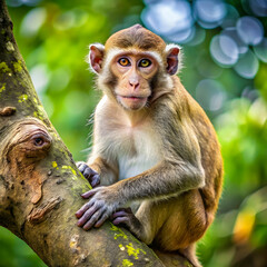 Obraz premium monkey in jungle