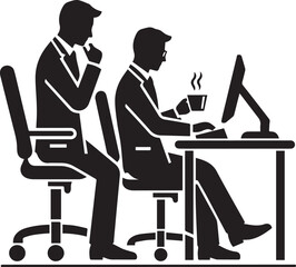 Fototapeta premium business person with laptop