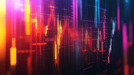 A dynamic business background featuring an economic graph with rising and falling lines, overlaid with currency symbols representing global exchange rates.