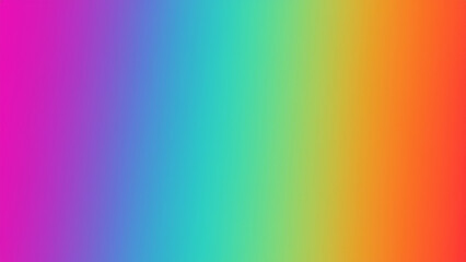 Colorful rainbow gradient background.