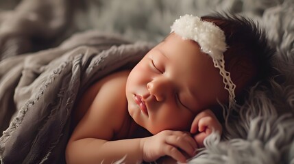Stylish Newborn Photography Session with Creative Props and Backdrops