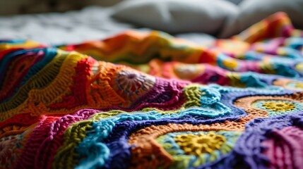 Vibrant Baby Blanket with Colorful and Engaging Designs