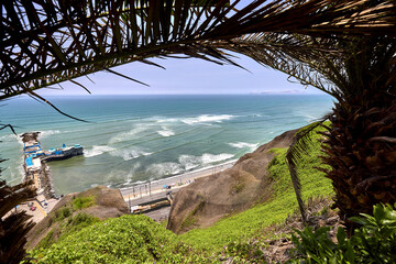 la Rosa Nautica, lifestyle images, adventure travel, View of La rosa Nautica from Malecon...