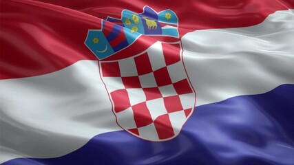Croatia Country Flag - Powered by Adobe