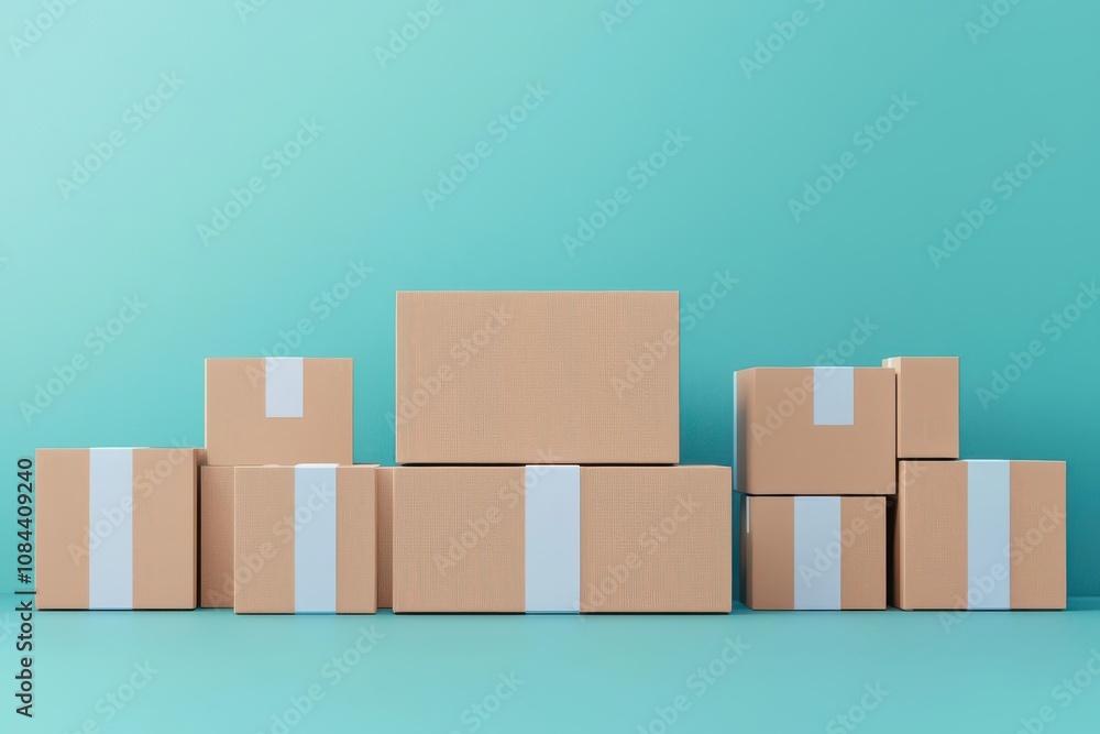 Poster make to order concept. order management system tracking fulfillment of custom requirements, clear or