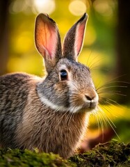 Fototapeta premium rabbit in the wild