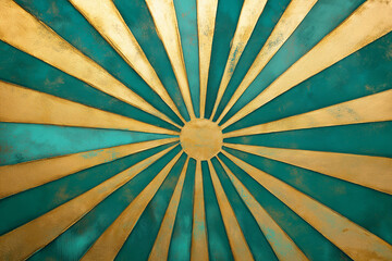 Background. Golden Rays of Eternity: The Shimmering Sunburst Symbolizing Hope, Prosperity, and the Boundless Energy of Renewal in Life&rsquo;s Journey