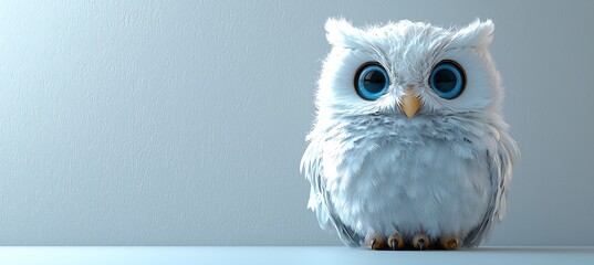 Delicate Owl Figurine with Unique Traits and a Serene Vibe, Ideal for Comforting Home Decor and Presents,ユニークな特徴と静かな雰囲気を持つ繊細なフクロウのフィギュア、心安らぐホームデコレーションや贈り物に最適.Generative AI