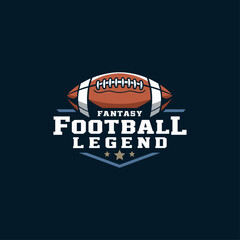 American football badge t-shirt vector design