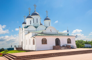 Transfiguration Cathedral at Spaso-Preobrazhensky Monastery in Murom. Vladimir region, Russia