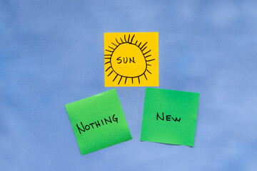 Nothing New Under The Sun