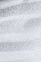 Obraz premium Natural white food salt fine grind, top view