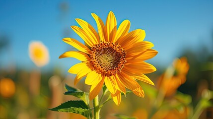 Obraz premium Sunflower in Field